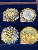 Wereld. Medal ND Giganten Set Deutsche Mark, Papst, Postzegels en Munten
