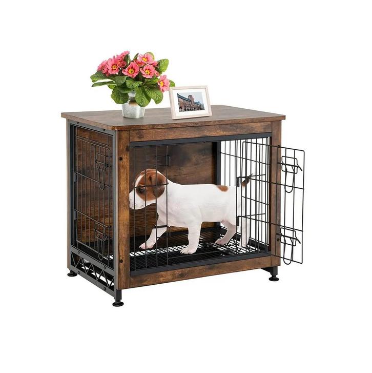 MaxxPet Houten Hondenbench 69x51x60cm (Hondenbenches, Dier), Dieren en Toebehoren, Hondenbenches, Nieuw, Ophalen of Verzenden