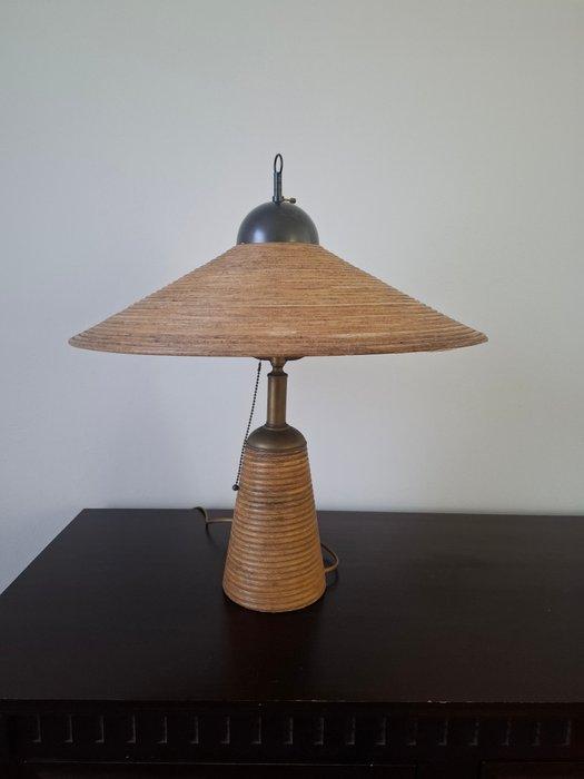 Lampe de table - riet, Antiek en Kunst, Kunst | Designobjecten