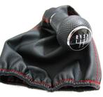 Pookknop met hoes voor Volkswagen Golf 3 Rode naden 5 bak, Verzenden, Nieuw