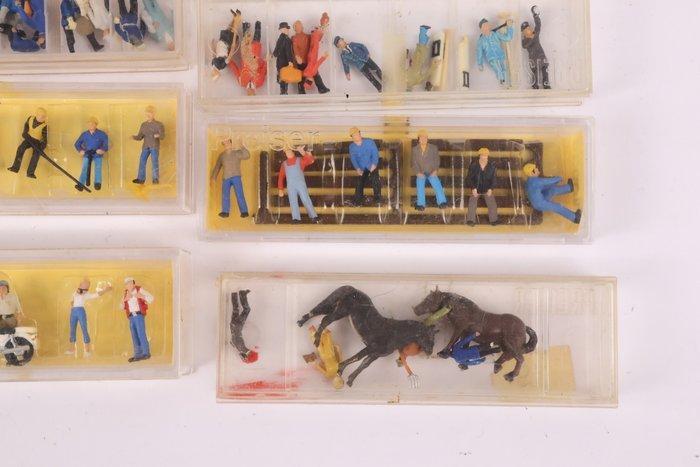 Preiser H0 - 14167/14407/10250/4155/Etc. - Modeltreinfiguren, Hobby en Vrije tijd, Modeltreinen | H0