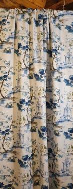 Exclusieve oosterse stof met pagode in Art Nouveau -