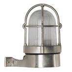 Scheepslampen & Maritiem Scheepslamp Caspian III Nikkel, Tuin en Terras, Buitenverlichting, Verzenden, Nieuw