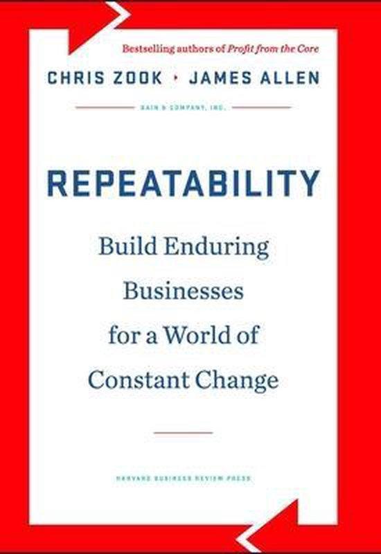 Repeatability 9781422143308 Chris Zook, Livres, Langue | Anglais, Envoi