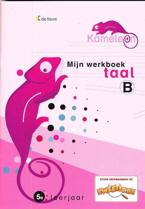 Kameleon Werkboek Taal B 5e leerjaar, Livres, Livres scolaires, Envoi
