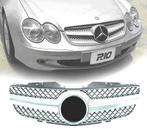 Calandre Sport Amg Pour Mercedes Sl R230 01-06 Argent Chromé, Verzenden, Nieuw