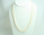 Halsketting - 18 karaat Geel goud Parel - Torchon-ketting, Handtassen en Accessoires, Kettingen, Nieuw