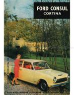 FORD CONSUL CORTINA, TECHNISCHE GEGEVENS EN PRAKTISCHE WEN.., Ophalen of Verzenden