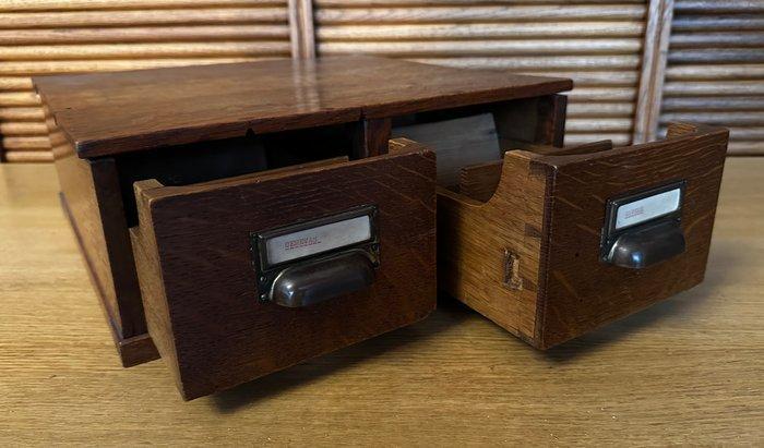 Bureauset - Organisateur de bureau - Classeur - 1919 - Hout-, Antiek en Kunst, Antiek | Wandborden en Tegels