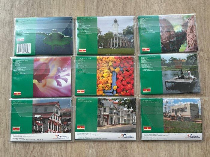Suriname. Coin Set 2005-2013 (Zonder minimumprijs), Postzegels en Munten, Munten | Nederland