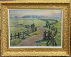 Emiel Jacques (1874-1937) - Landschap met koeien, Antiek en Kunst