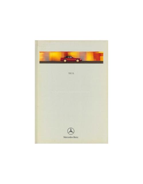 2000 MERCEDES BENZ SL HARDCOVER BROCHURE ENGELS, Boeken, Auto's | Folders en Tijdschriften, Ophalen of Verzenden