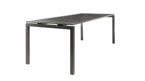 Studio 20 Bergamo granieten tafel 160 x 90 cm |, Tuin en Terras, Tuinsets en Loungesets