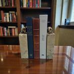 Serre-livres (2) - Bronze, Marbre - Memento mori