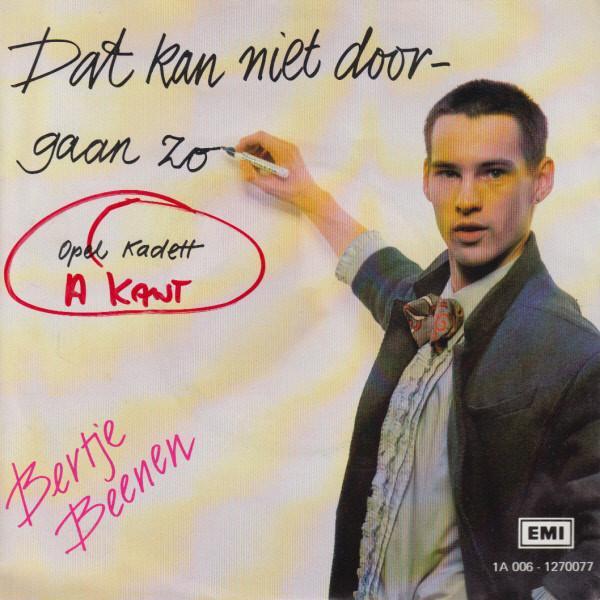 Bertje Beenen - Dat Kan Niet Doorgaan Zo, Cd's en Dvd's, Vinyl | Pop, Gebruikt, Verzenden
