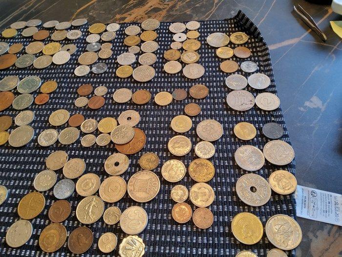 Nederland. Gulden 1497 stuks munten uit europa 1900-2020, Postzegels en Munten, Munten | Nederland