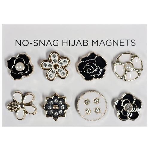 Fako Bijoux® - 8x Magnetische Broche - Hoofddoek Magneet -, Handtassen en Accessoires, Broches, Verzenden