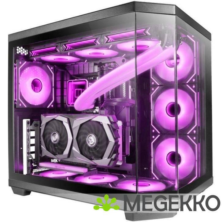 Mars Gaming MC-3TCORE Midi tower Zwart, Computers en Software, Computerbehuizingen, Nieuw, Verzenden