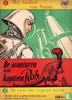 Kapitein Rob - Het raadsel van Venus + De vallei der verg..., Boeken, Stripverhalen, Zo goed als nieuw, Eén stripboek, Verzenden
