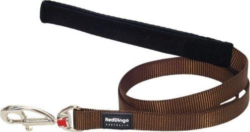 Reddingo hondenlijn bruin 15mmx1,8m, Animaux & Accessoires, Colliers & Médailles pour chiens