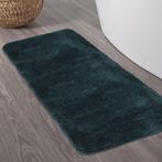 Badmat Sealskin Angora 70x140 cm Polyester Donkergroen, Ophalen of Verzenden, Bad