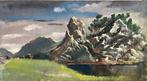 Jean Burkhalter (1895-1982) - Paysage de montagne, Antiquités & Art