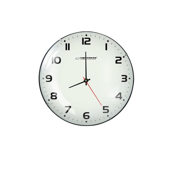 Esperanza San Francisco klassieke wandklok EHC018F 30 cm, Huis en Inrichting, Woonaccessoires | Klokken, Nieuw, Ophalen of Verzenden