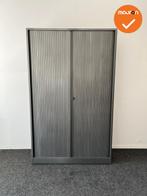 Roldeurkast - Ahrend - 195x120x45cm - Antraciet met antracie, Werkplek, Ophalen of Verzenden, Gebruikt, Kast
