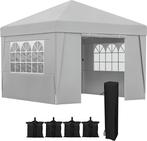 2dekans | Outsunny Partytent - Paviljoen - Opvouwbaar - Met, Tuin en Terras, Partytenten, Ophalen of Verzenden, Nieuw