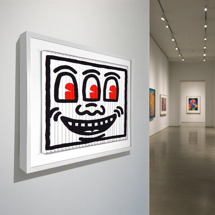 Poplea - Keith Haring — Vision Cinétique 3 eyes— Vision, Antiek en Kunst, Kunst | Schilderijen | Modern