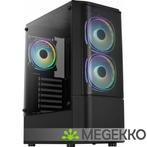 Aerocool Quantum Mesh Zwart RGB, Computers en Software, Computerbehuizingen, Verzenden, Nieuw