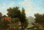 J.G. Vogel (1828-1915) - Hollands landschap