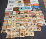 Collectie van 69 oude verschillende Cigarband Labels - Boîte