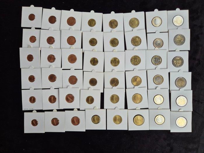 België, Nederland. Series 1 Cent - 2 Euro 1999/2015 (6, Postzegels en Munten, Munten | Europa | Euromunten