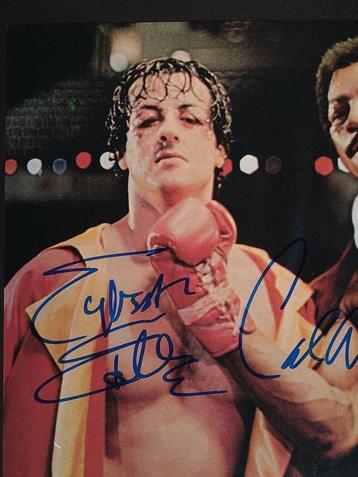 Rocky - Sylvester Stallone Rocky and Carl Weathers