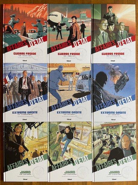 Affaires dEtat - Guerre Froide / Extrême-Droite / Jihad -, Boeken, Stripverhalen