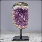 Natural Deep Purple Amethyst Doof op het podium, Uruguay-
