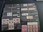 België 1961/1969 - 155 reeksen in blokken van 4 !! vanaf, Timbres & Monnaies, Timbres | Europe | Belgique