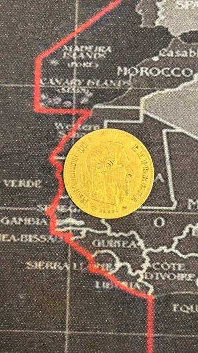 Frankrijk. Napoléon III. 10 Francs 1856-A, Paris, Postzegels en Munten, Munten | Europa | Euromunten