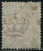 Italië 1891 - Umberto, 5 lire karmijnrood en blauw met, Gestempeld
