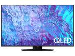 Samsung QLED Q80C 65 inch (buitenlands model) Zilver, Verzenden, Zo goed als nieuw