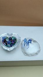 Swarovski - Boîte à bijoux - cœur - Cristal - Boite cœur, Antiek en Kunst, Curiosa en Brocante
