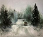 Gianmarco Serafini (XX-XXI) - Foggy ride, Antiek en Kunst