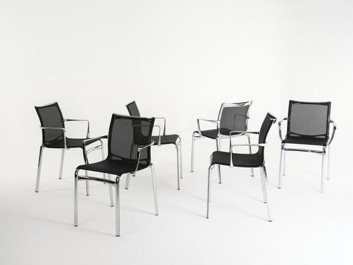 Alias - Albert Medo - Ensemble de sièges (6) - Cadre haut, Antiek en Kunst, Antiek | Meubels | Stoelen en Sofa's