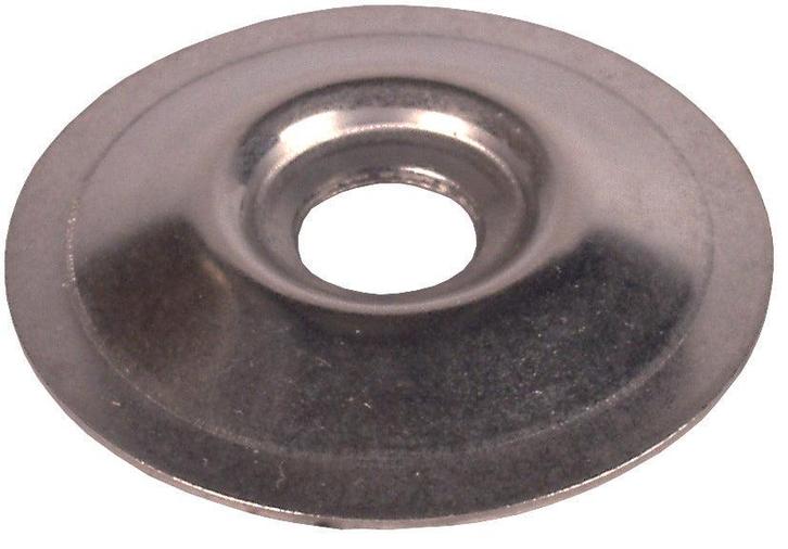 Plaque de recouvrement StSt H5m D37mm Pour Porte-Conducteurs, Doe-het-zelf en Bouw, Elektriciteit en Kabels, Verzenden