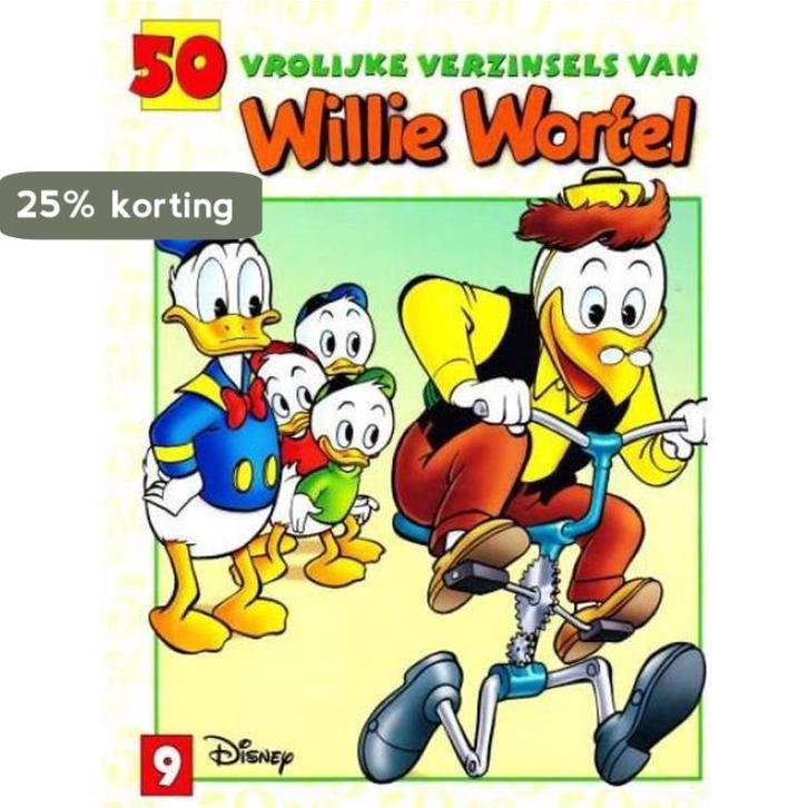 50 vrolijke verzinsels van Willie Wortel / 50-reeks Disney /, Boeken, Stripverhalen, Gelezen, Verzenden