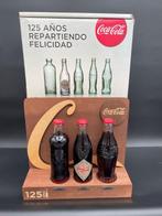 Coca-Cola - Reclamebord - 125 jaar - Glas, Hout