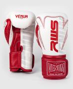 RWS x Venum Muay Thai Bokshandschoenen Wit Rood, Verzenden