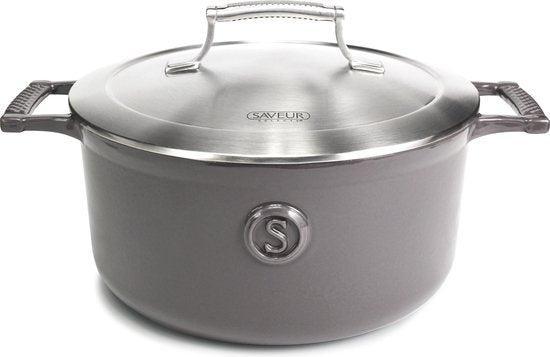 2dekans | Saveur Voyage Braadpan Ø25 cm – Ovaal Gietijzer –, Elektronische apparatuur, Kookplaten, Ophalen of Verzenden