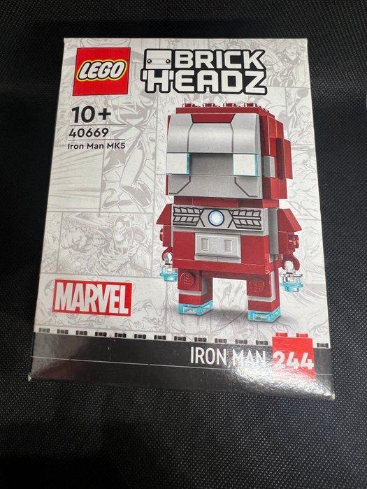 Lego Set - Marvel - Brickheadz Marvel- Spirder Man and Iron, Kinderen en Baby's, Speelgoed | Duplo en Lego